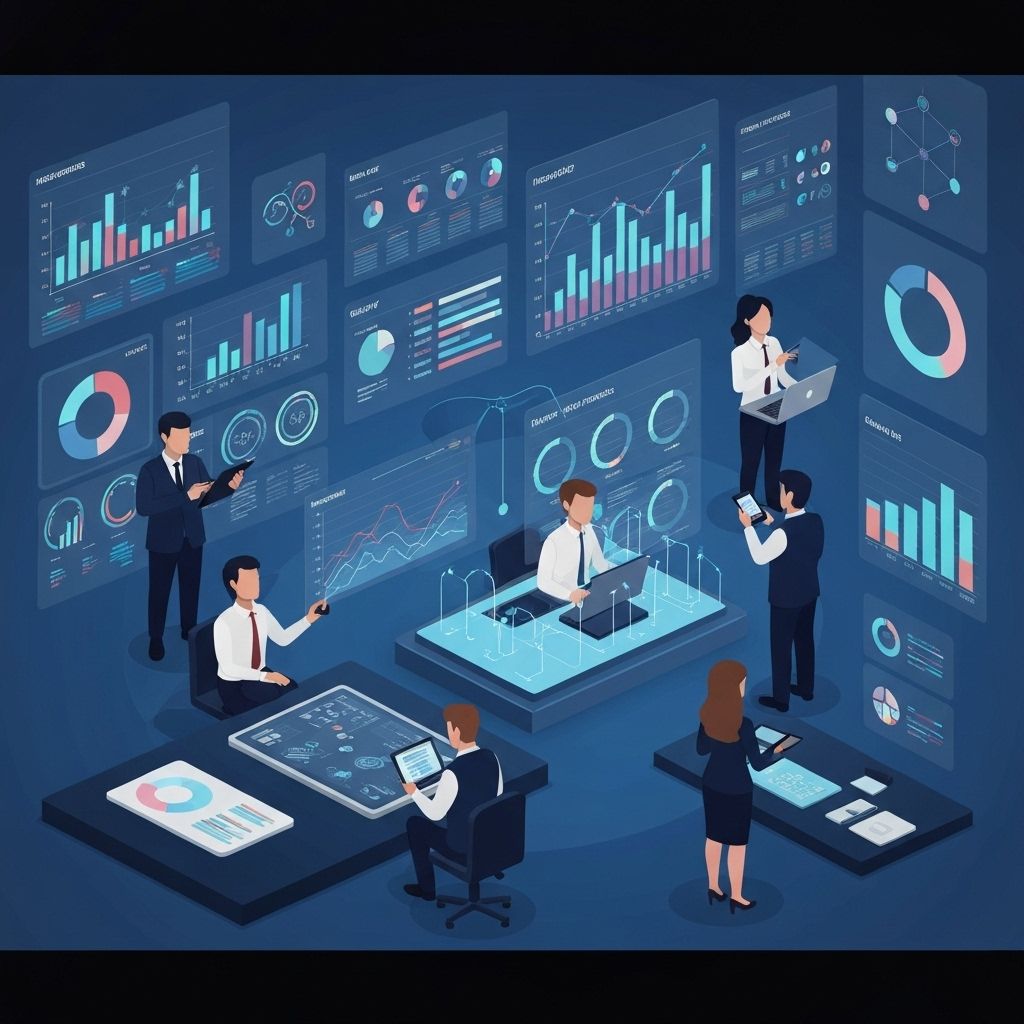 Business consulting animation